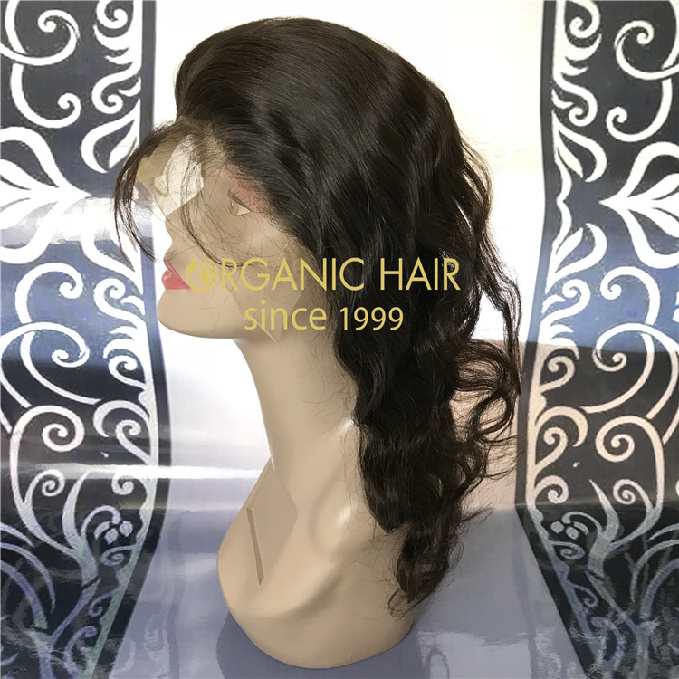 16 inch 360 lace closure wig with cheap price A87